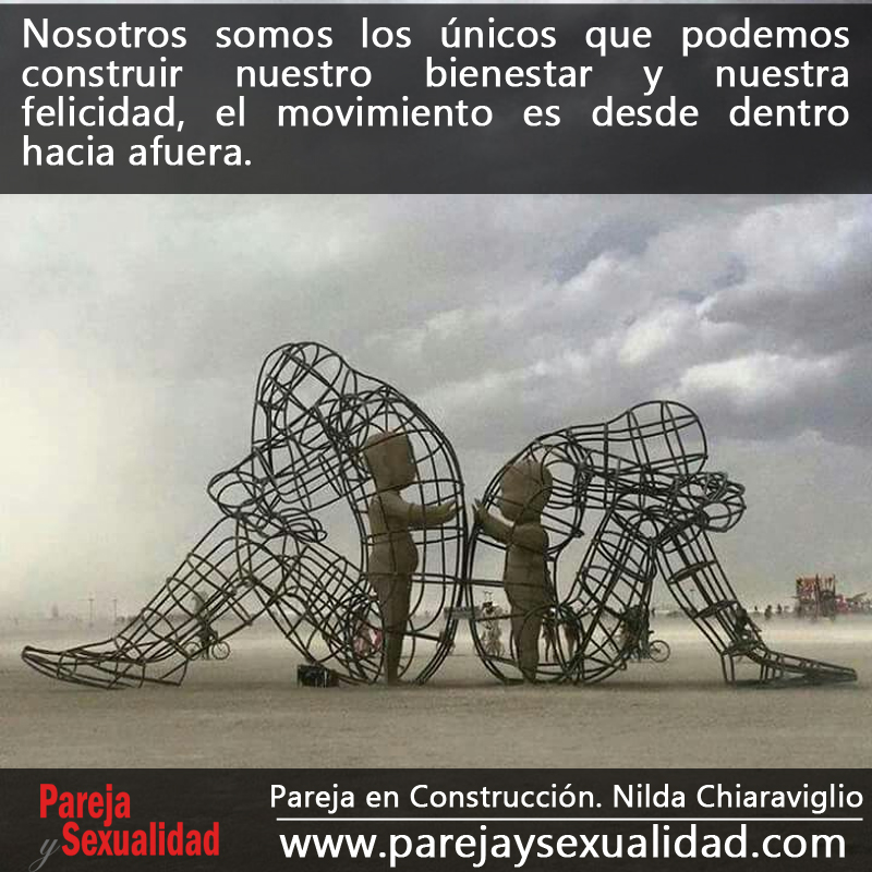 Frases para Reflexionar. Pareja en Construcción. Nilda Chiaraviglio.