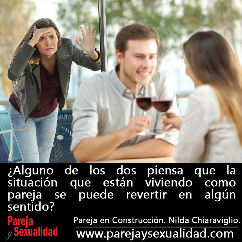 ¿Alguno de los dos piensa que la situación que están viviendo como pareja se puede revertir en algún sentido?. Pareja en Construcción. Nilda Chiaraviglio.